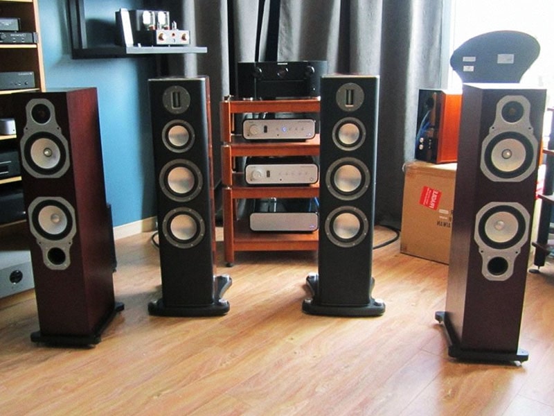 The floor-standers Monitor Audio Gold Reference 20