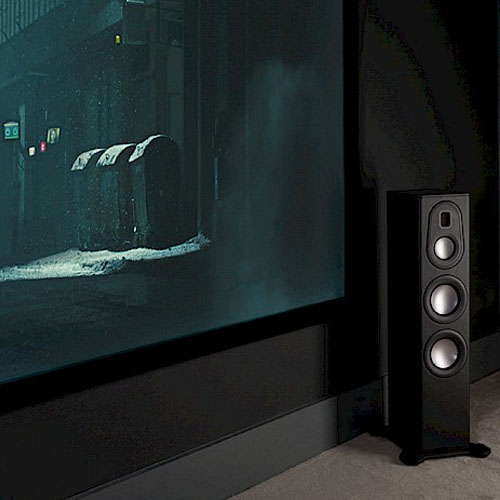 Platinum II PL300 floorstanding speaker connected to your home theater