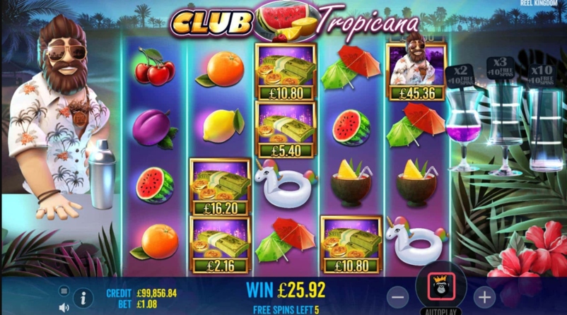 Club Tropicana Slot