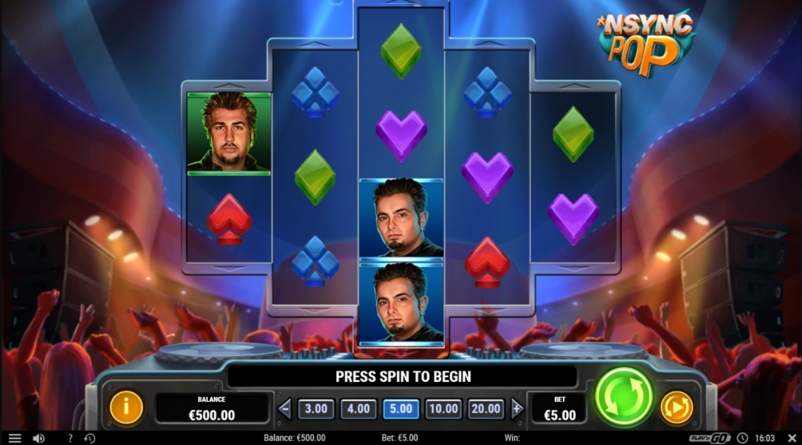 NSYNC Pop Slot